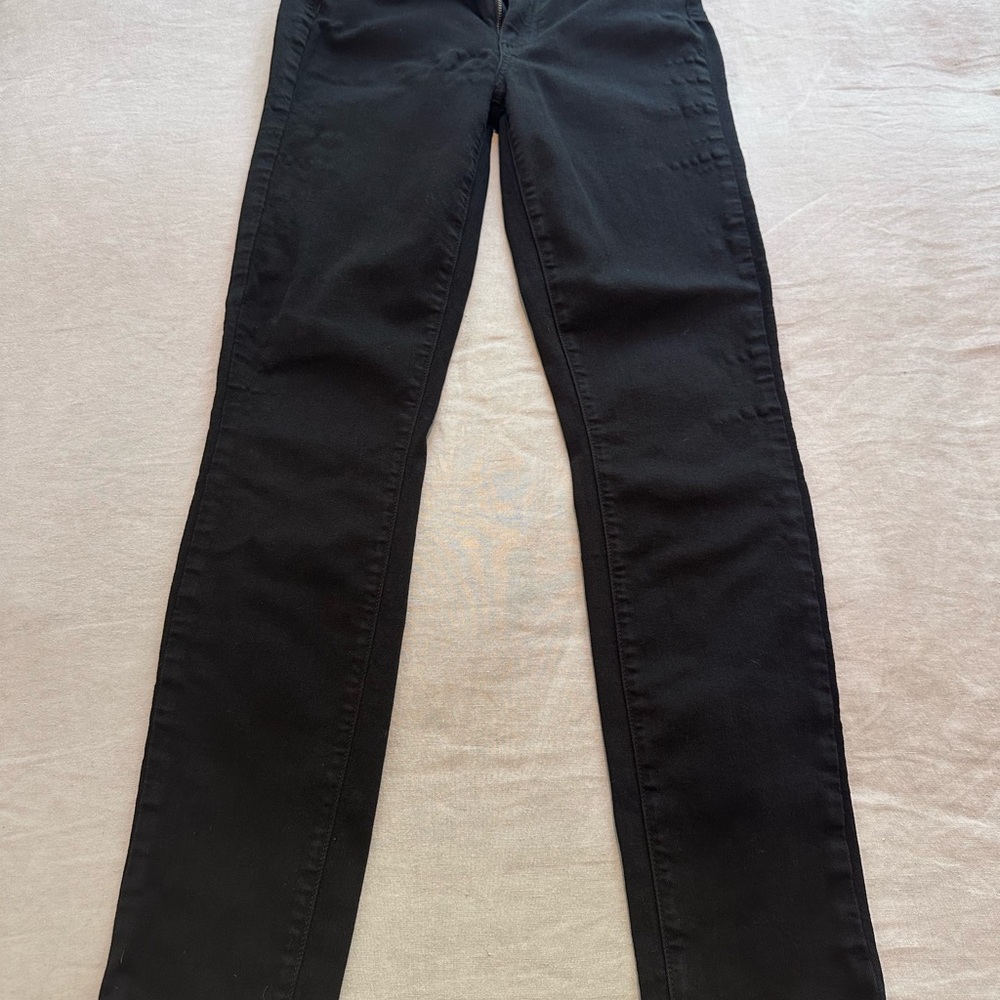Paige Denim - Hoxton Ultra Skinny Black Jeans